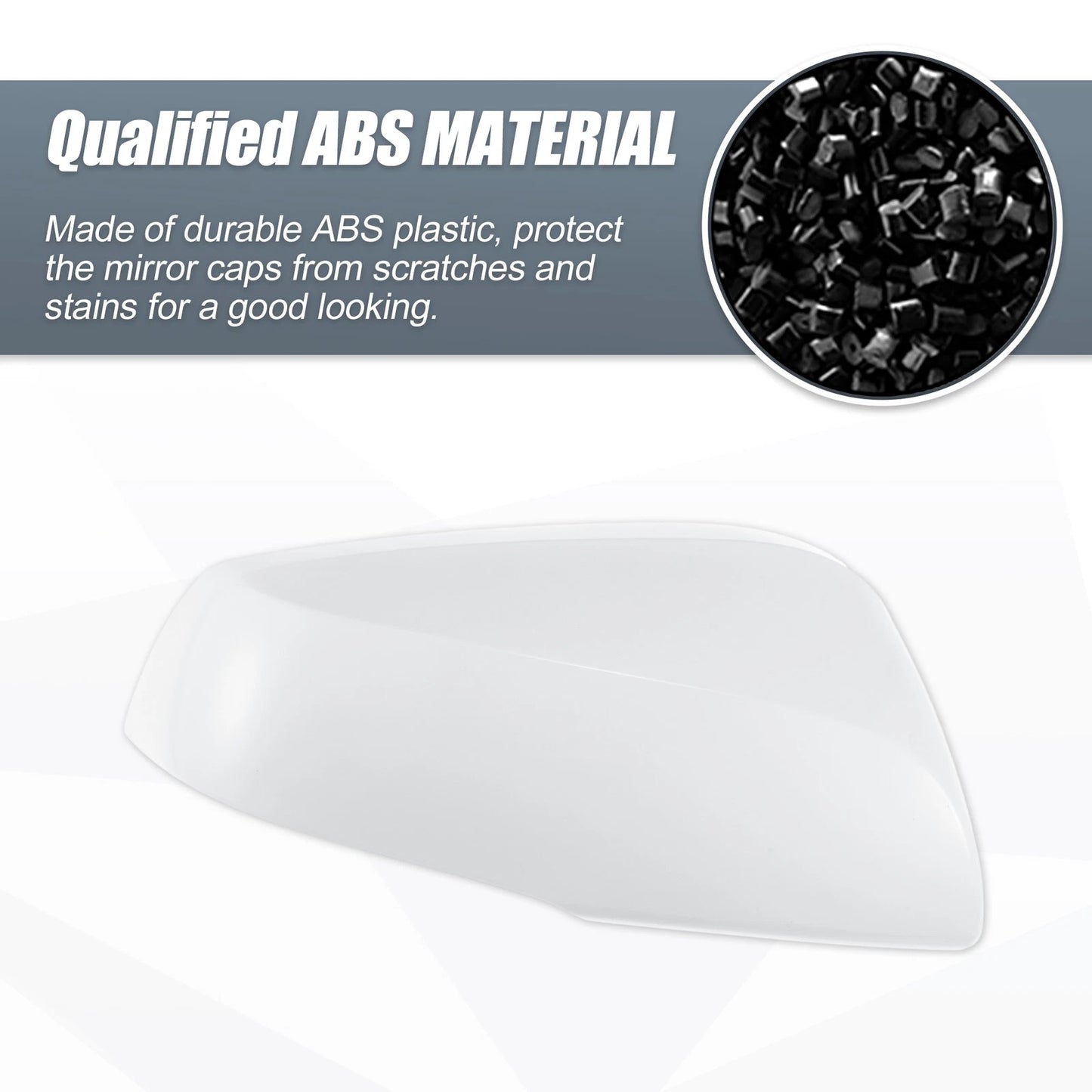 Right Side Car Mirror Cover Cap for Toyota RAV4 2019-2023