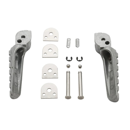 Passenger Footrests Pegs for DUCATI Monster 696 796 (2009-2014) Silver