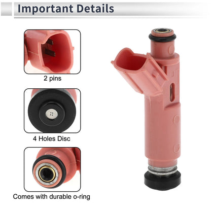 Fuel Injector 1 Pc for Toyota RAV4 ACA2 CLA2 ZCA2 (2000-2005)