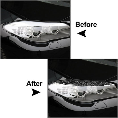 Front Headlight Eyebrow Eyelid Covers for BMW 5 Series F10 (2010-2013)