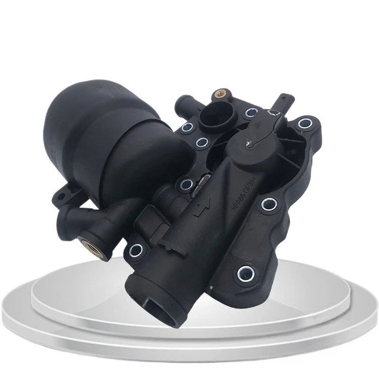 Aluminum Oil Filter Housing Assembly for Audi A4 A6 Q5 Q7 (2009–2015)