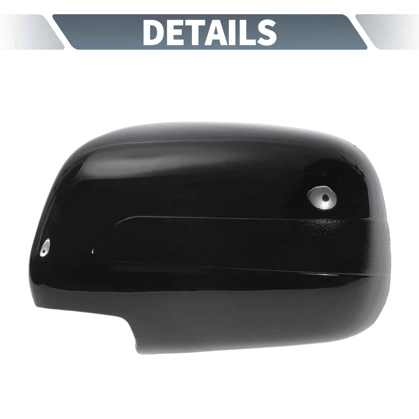 Rearview Mirror Cover Overlay Gloss Black for Lexus RX350 RX330 (2004-2015)