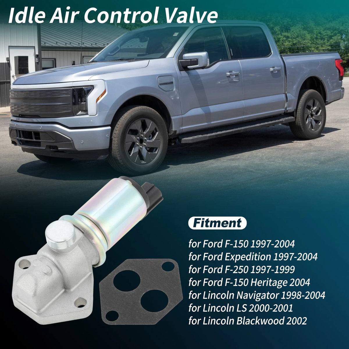 Idle Air Control Valve w/ Gasket for Ford Expedition (1997-2004)