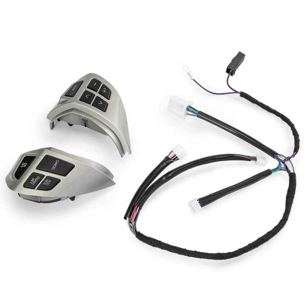 Steering Wheel Switch Buttons for Mitsubishi (2015-2020) - Silver  8701A087 8602A008