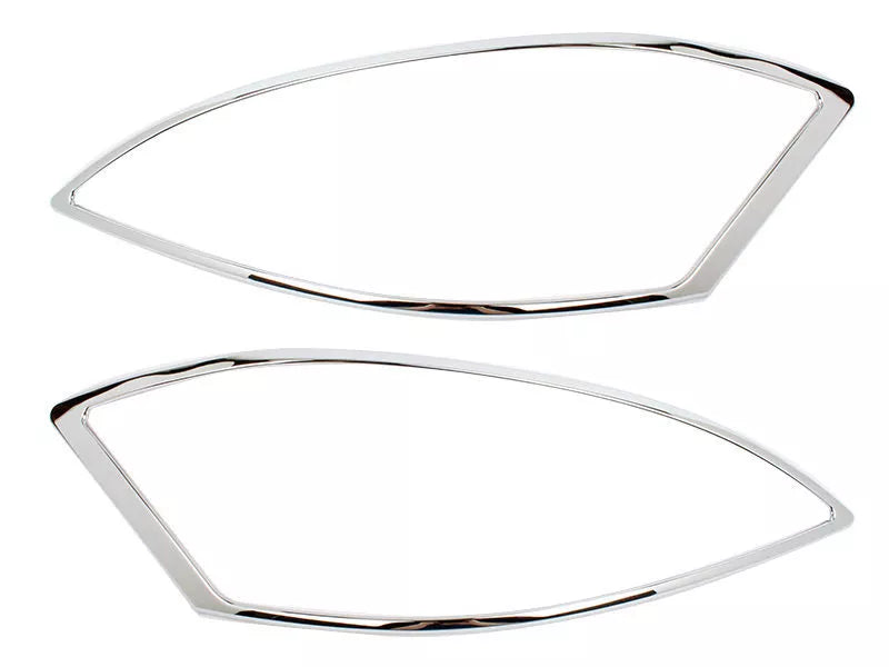 Head Light Bezel Cover Chrome Trim for Mercedes Benz W221 (2007-2013)