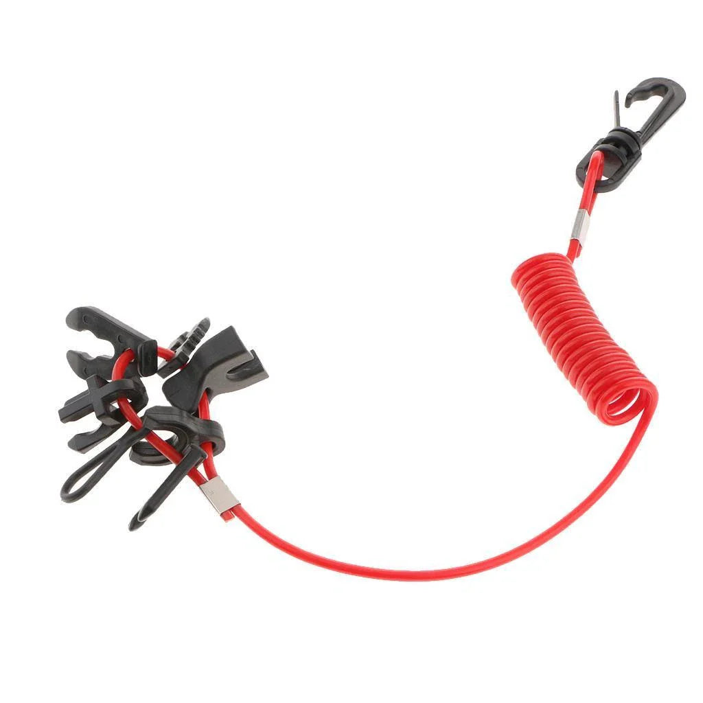 Kill Stop Switch & Safety Tether Lanyard for Yamaha Outboard Motors