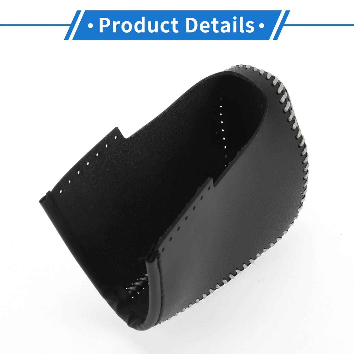 Car Gear Shift Knob Cover for Nissan Altima (2019-2024) Black Carbon Fiber
