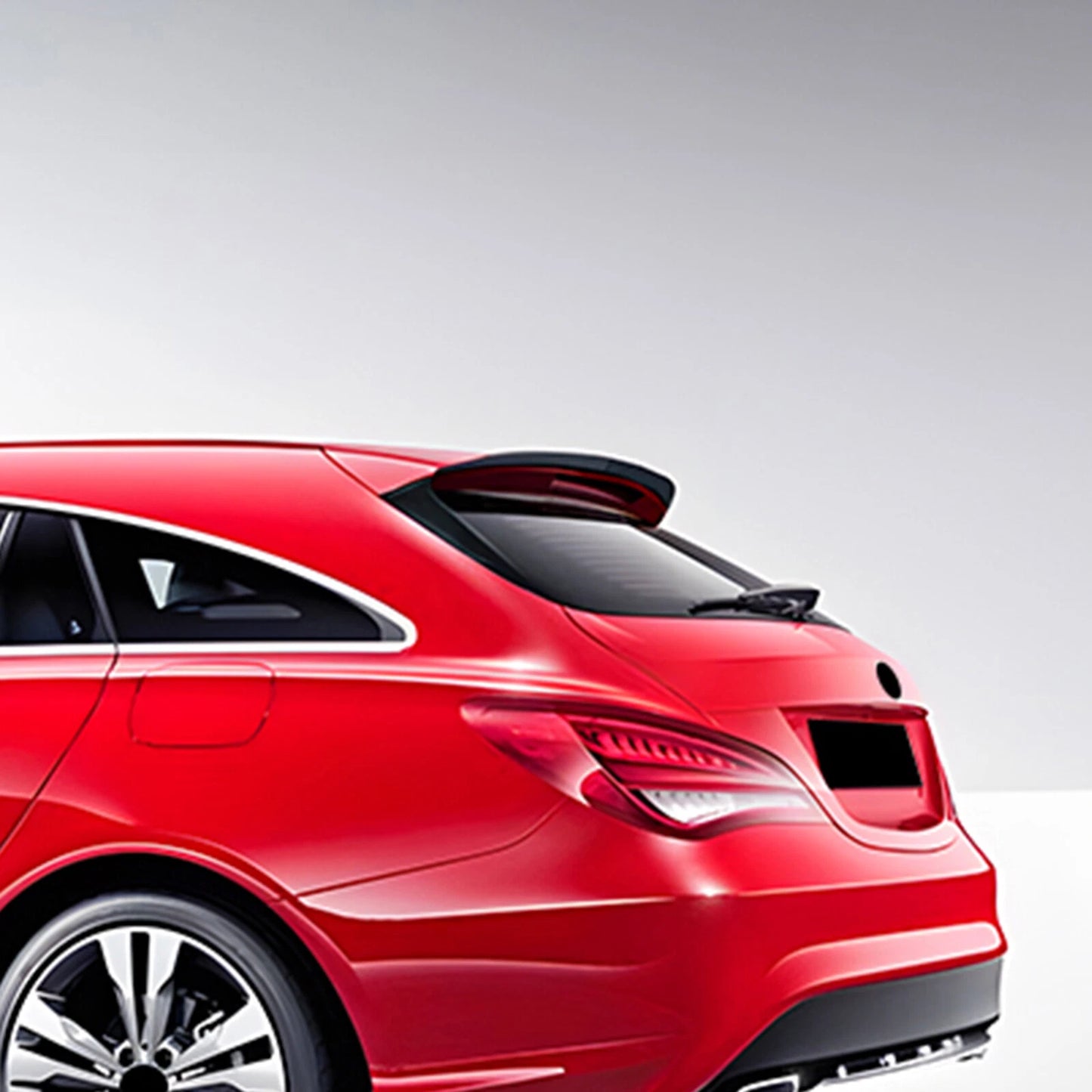 Gloss Black Rear Window Spoiler for Benz CLA X117 (2013-2019)