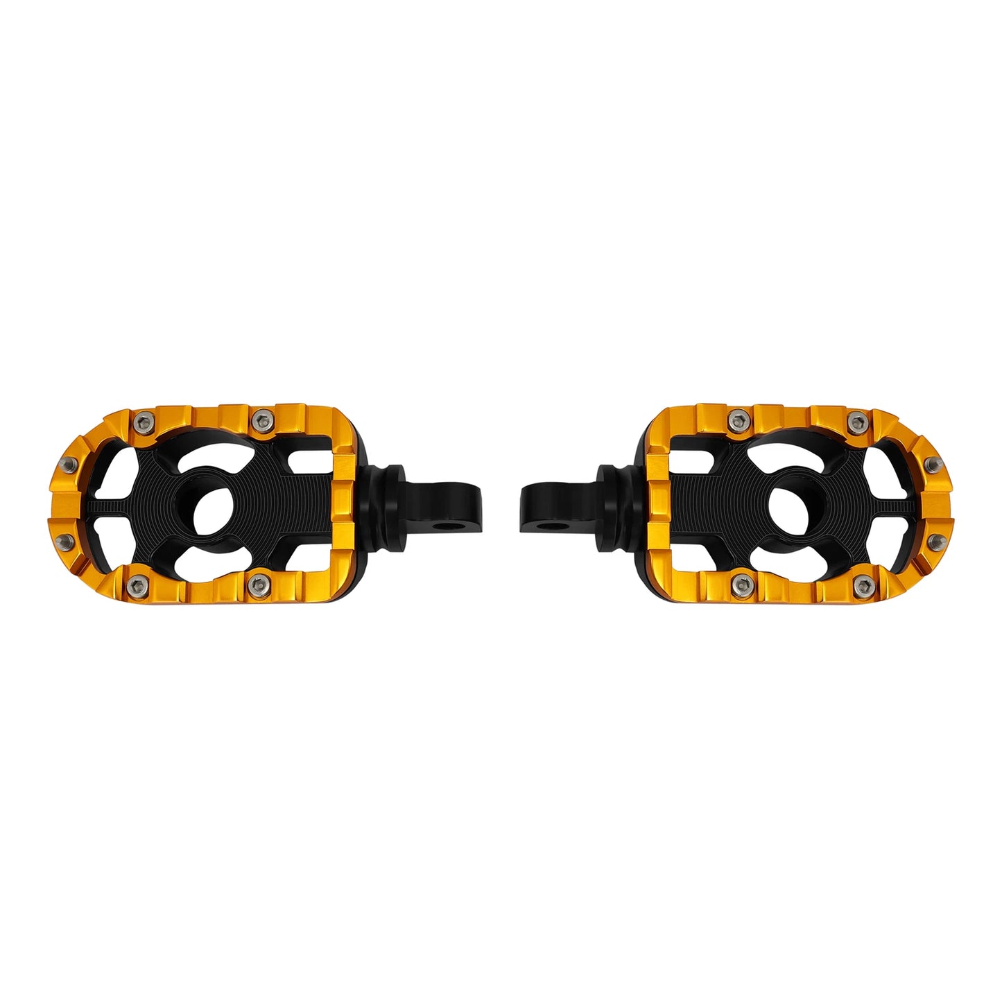 10mm Highway Footpegs for Harley Touring Street Road King Glide