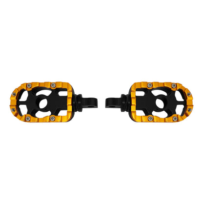 10mm Highway Footpegs for Harley Touring Street Road King Glide