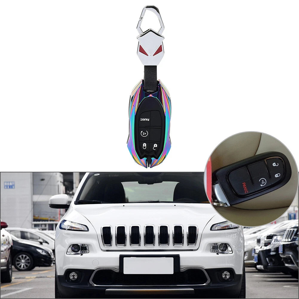 4-Button Smart Key Fob Shell Cover for Dodge Ram (2013-2019)