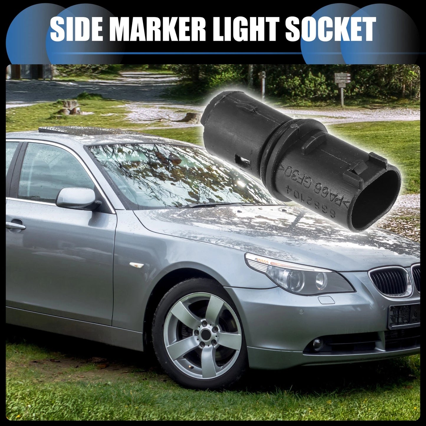 Side Marker Light Socket for BMW Mini Cooper, 3 Series, 5 Series (2002-2023)