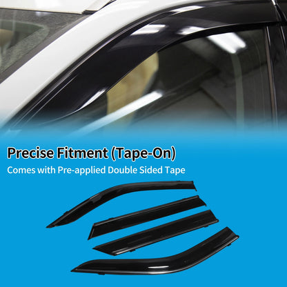 Window Deflectors 1 Set for PEUGEOT 2008 e-2008 MK2 (2020-2024)