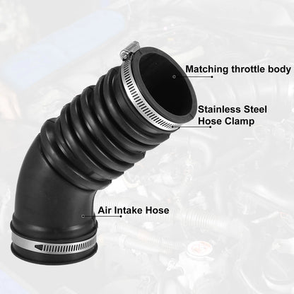 Air Cleaner Intake Hose Tube with Clamps for Toyota Pickup L4 2.4L (1984-1988)