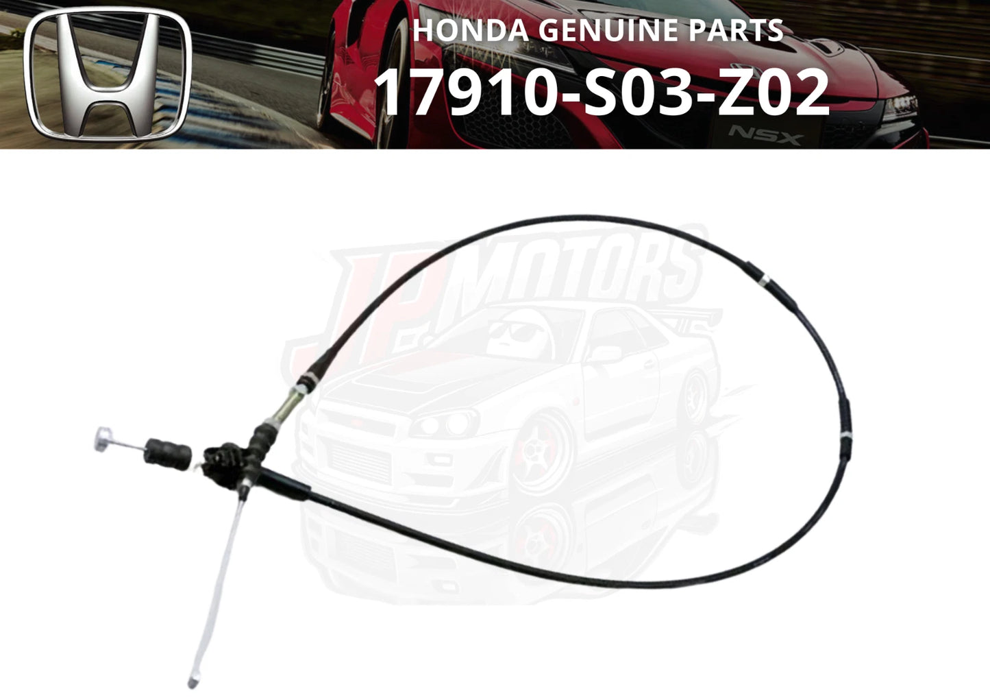 Accelerator throttle wire cable for Honda Civic EK9 (1997–2000)