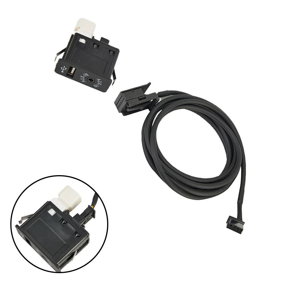 OEM USB AUX Interface Panel for BMW E39 E53 X5 Z4 E85 E86 X3 E83 Fitment