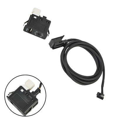 OEM USB AUX Interface Panel for BMW E39 E53 X5 Z4 E85 E86 X3 E83 Fitment