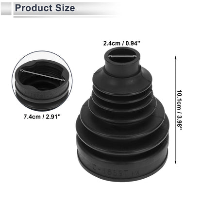 Inner CV Joint Boot Kit with Clamps for Ford Focus (2011-2015)