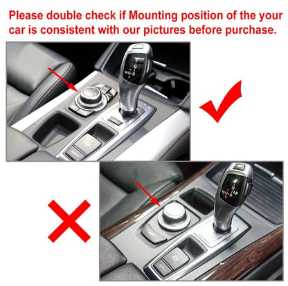 Carbon Fiber Gear Shift Box Panel Trim for BMW E70 X5 E71 X6 (2008-2013)