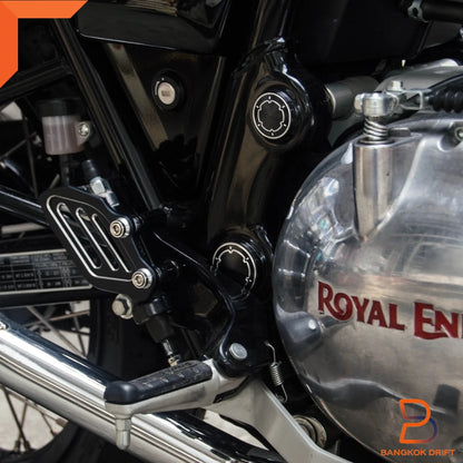 Throttle Body Guard Black Aluminium for Royal Enfield Interceptor 650