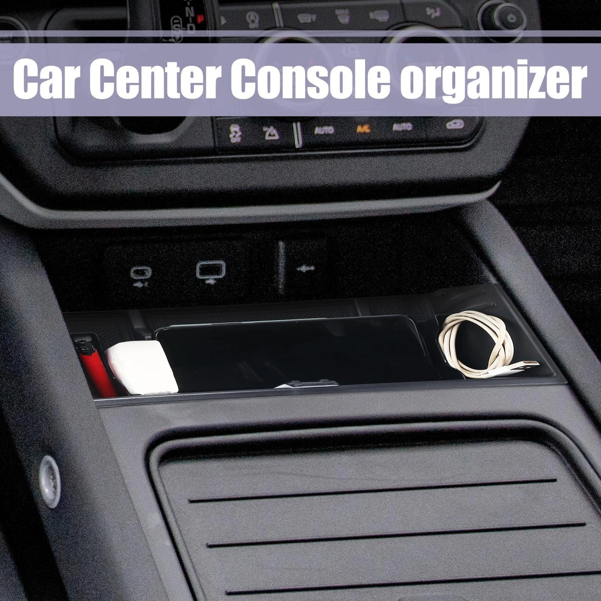 Center Console Organizer Tray for Land Rover Defender 90 110 130 (2020-2022)