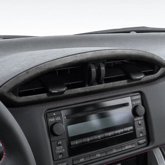 1x Yellow Central Control Air Outlet Cover for Subaru BRZ 2013-2020