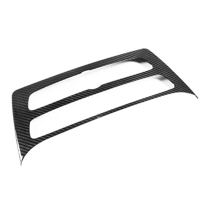 100% Carbon Center Console CD Panel Cover Trim for Benz G500 G63 W464 2019-2023