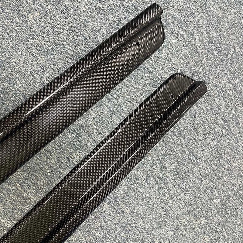 Carbon Fiber Door Sill Trim Strip for Nissan Skyline R33 GTS GTR 1994-1997