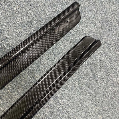 Carbon Fiber Door Sill Trim Strip for Nissan Skyline R33 GTS GTR 1994-1997