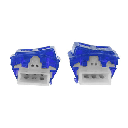 Handlebar Switch Set for Honda Motorcycle - Blue