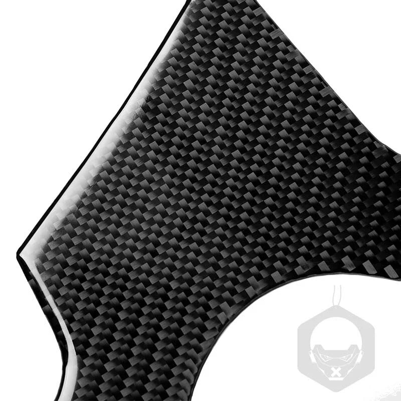 12Pc For Alfa Romeo Giulia 2017-2019 Carbon Fiber Interior Dashboard Accessories