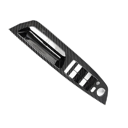 4Pcs Carbon Fiber Inside Door Handle Trim for BMW X5 X6 (2007-2013)