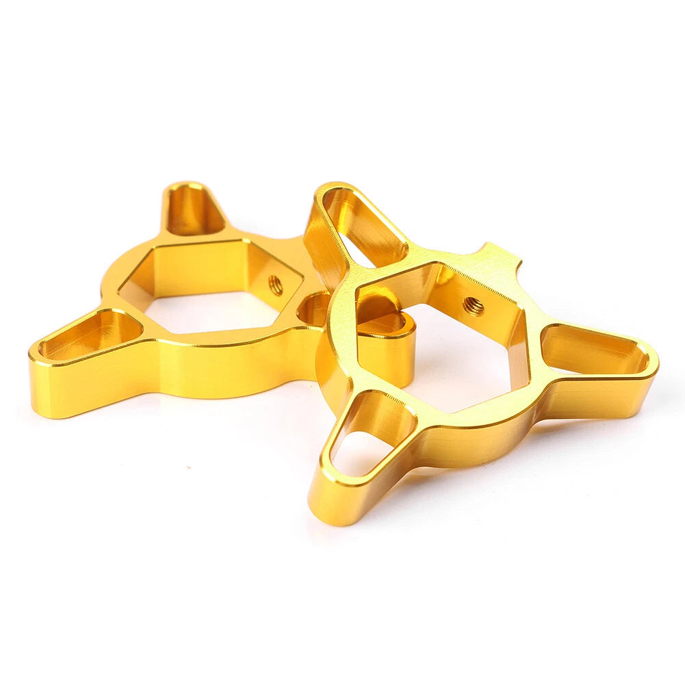 CNC Aluminum Fork Preload Adjusters 22mm for Universal Motorcycles 2 x Gold