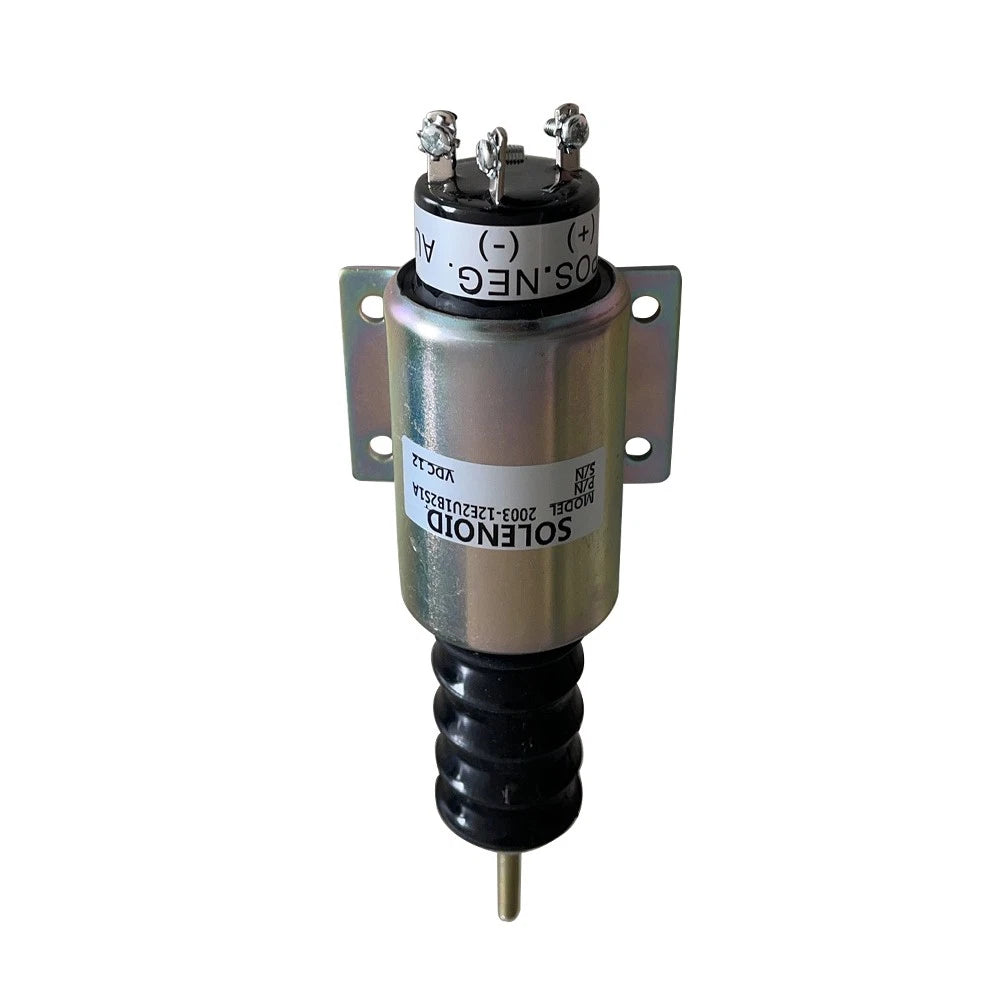 12V Shutoff Stop Solenoid Valve for Woodward Engine (2003-2012)