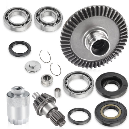 Rear Diff Final Drive Pinion Ring Gear Bearings for Honda Rancher TRX350 TRX400 (2000–2011)