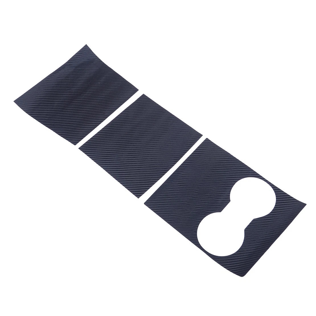 Carbon Fiber Center Console Wrap Cover for Tesla Model 3 (2017-2023)