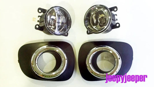12V 55W Fog Spot Light Lamp Set for Mitsubishi Pajero Montero Sport (2008-2014)