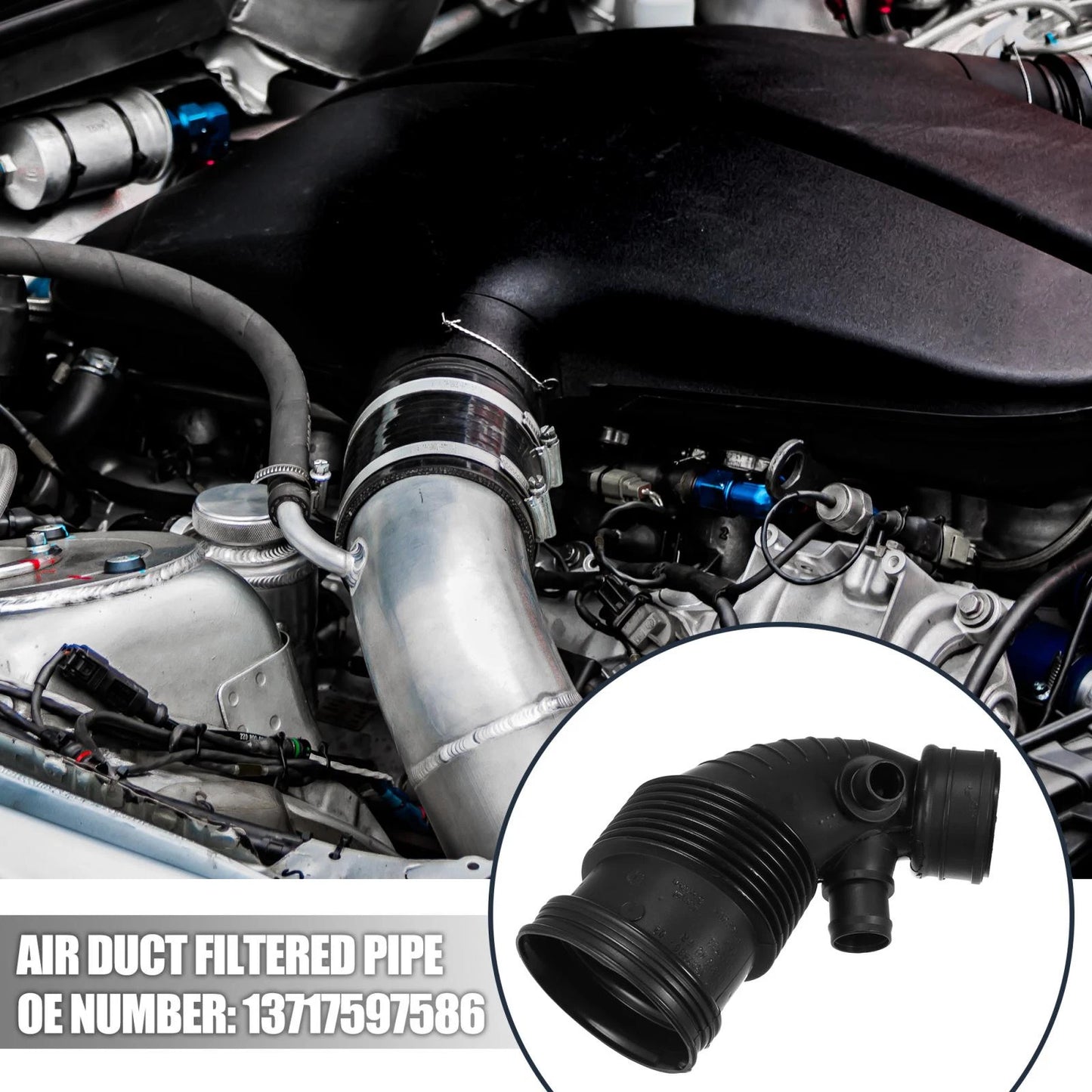 Air Duct Filtered Pipe for BMW 120i, 118i (2012-2019)
