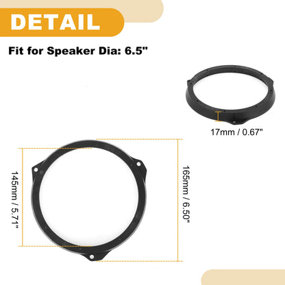 6.5" Speaker Subwoofer Mounting Spacer Bracket Ring for Ford