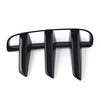Glossy Black Front Bumper Grille Air Vent Cover for Land Rover Discovery 5 (21-22)