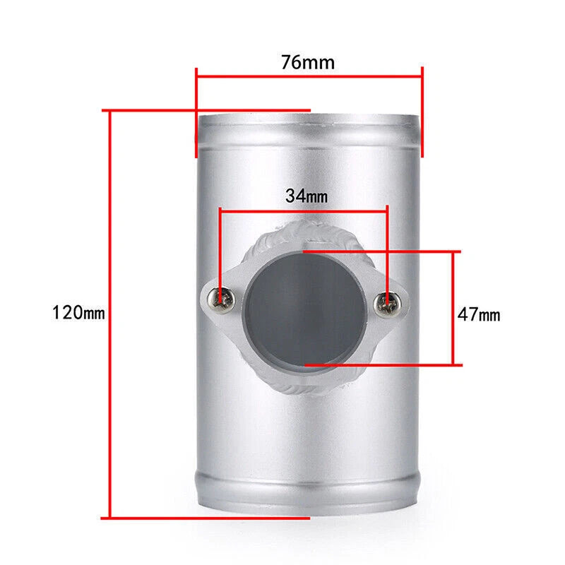 76mm Mass Air Flow Sensor Adapter for Nissan Audi Kia BMW
