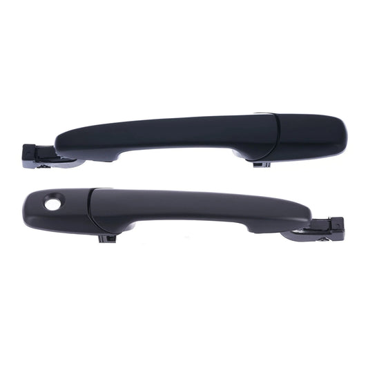 2 x Front Outer Door Handles Black for Mazda3 BK (2003-2009)