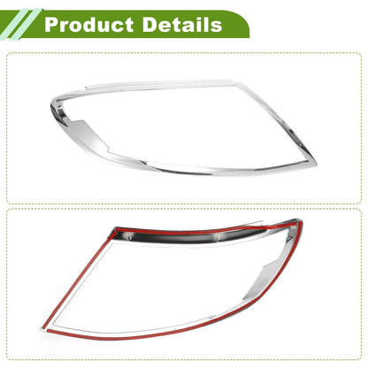 Car Front Left Right Headlight Trim Bezel for Ford Ranger