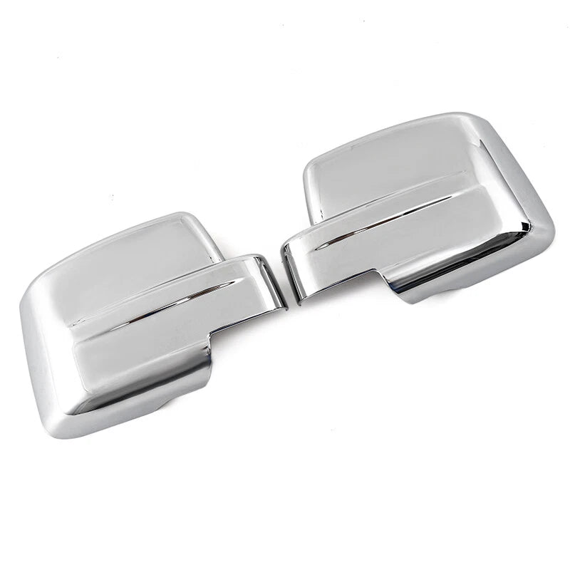 Chrome Side Rearview Wing Mirror Cover Caps for Jeep Liberty (2004-2010) 2x