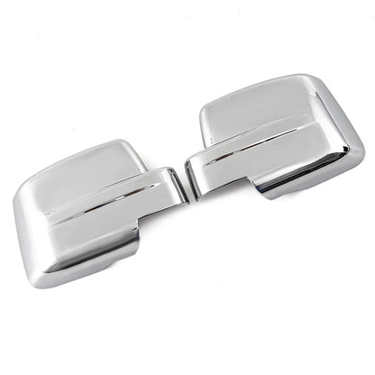 Chrome Side Rearview Wing Mirror Cover Caps for Jeep Liberty (2004-2010) 2x