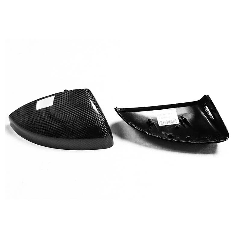 Real Carbon Side Mirror Shell Replace For Audi TT TTS R8 2016-19 w/ Lane Assist