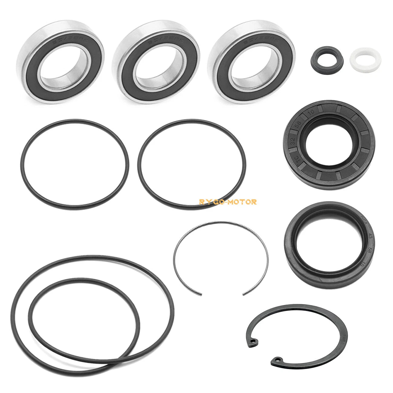 Rear Axle & Brake Bearing Seals for Honda TRX250 TRX250TM/TE Recon (1997–2022)