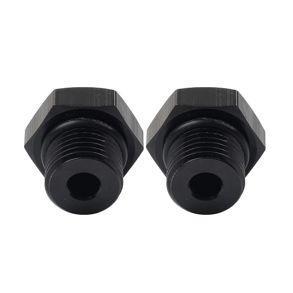 Aluminum 4AN Block Off Cap ORB Plug Male Fitting Adapters