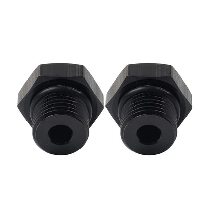 Aluminum 4AN Block Off Cap ORB Plug Male Fitting Adapters