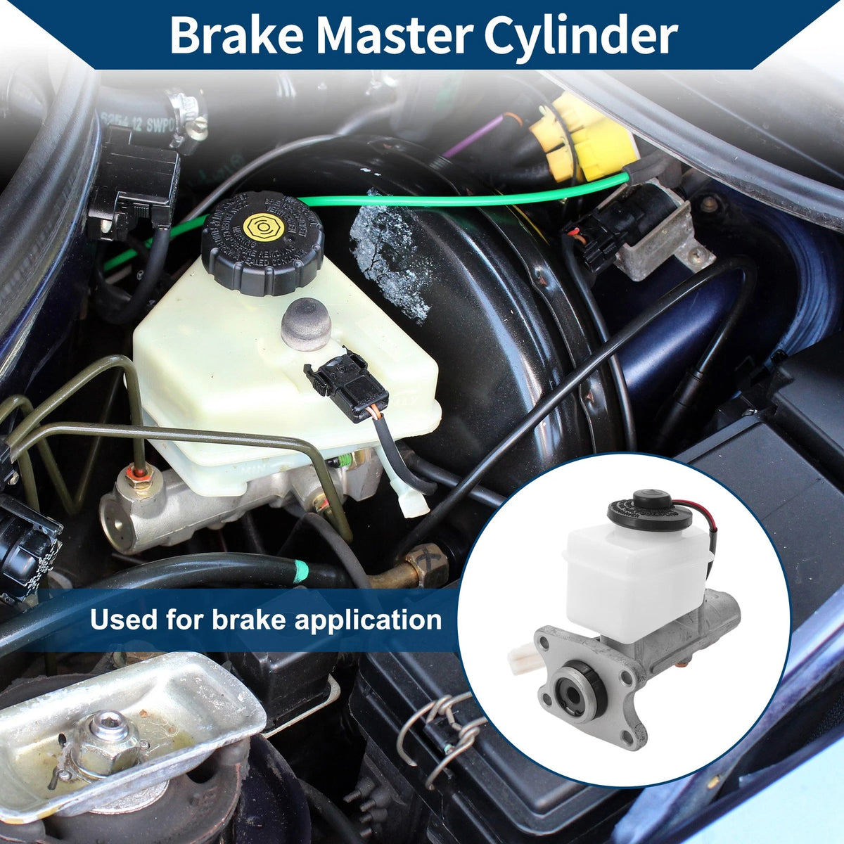 Brake Master Cylinder Reservoir for Toyota Pickup (1990–1992)
